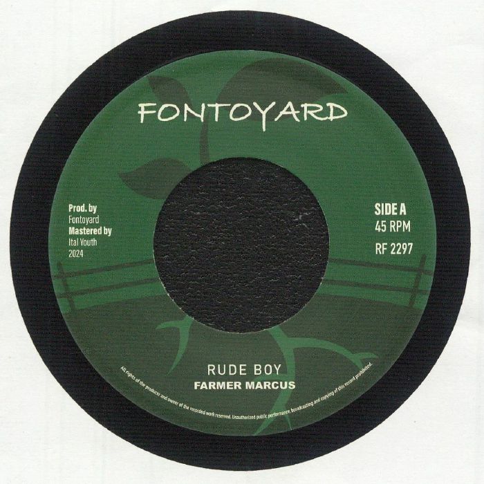 Farmer Marcus : Rude Boy | Single / 7inch / 45T  |  UK