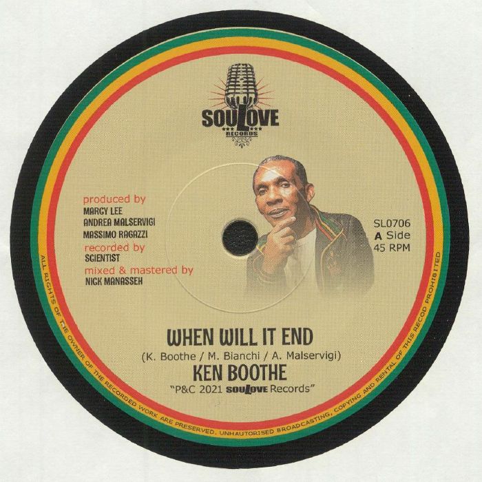 Ken Boothe : When Will It End