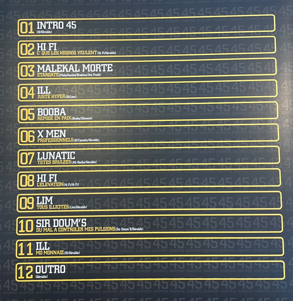 Various : 45 Scientific Various : 45 Scientific | LP / 33T | Ragga-HipHop