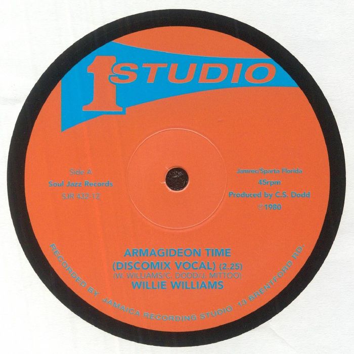 Willie Williams : Armagideon Time Willie Williams : Armagideon Time | Maxis / 12inch / 10inch | Oldies / Classics