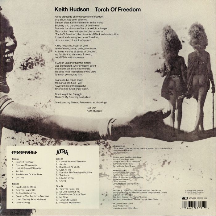 Keith Hudson : Torch Of Freedom Keith Hudson : Torch Of Freedom | LP / 33T | Oldies / Classics